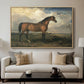 Eagle, A Celebrated Stallion, 1809 - Floater Framed Canvas Print