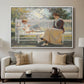 Eleanor and Benny, 1916 - Floater Framed Canvas Print