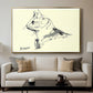 Cat (Le chat), c. 1961 - Floater Framed Canvas Print