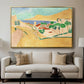 Collioure in August, c. 1911 - Floater Framed Canvas Print