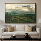 Civita Castellana, c. 1860s - Floater Framed Canvas Print