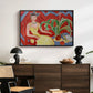 Michaella, 1943 - Floater Framed Canvas Print