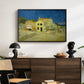 The Yellow House (The Street), 1888 - Floater Framed Canvas Print