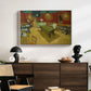 The Night Café, 1888 - Floater Framed Canvas Print
