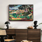 Landscape at Collioure, 1907 - Floater Framed Canvas Print
