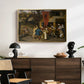A Village Fair, c. 1567-1569 - Floater Framed Canvas Print
