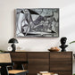 Goat's Skull, Bottle and Candle, 1952 - Floater Framed Canvas Print