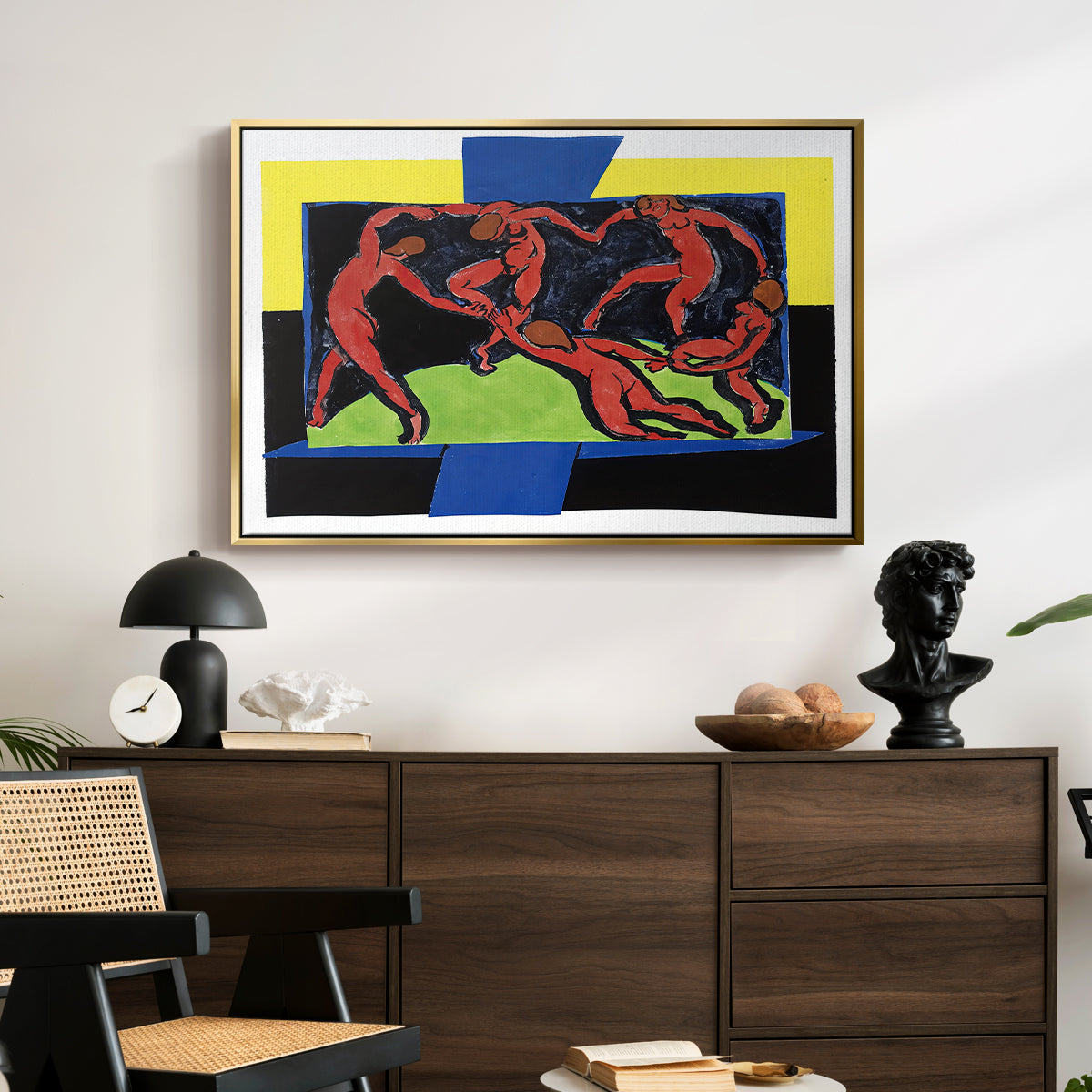 The Dance (La Danse), 1939 - Floater Framed Canvas Print