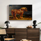 The Shire Horse Elephant in an Extensive Landscape, c. 1850s - Floater Framed Canvas Print