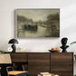 The Bridge (Le pont), 1895 - Floater Framed Canvas Print