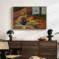 Sculpture and Persian Vase (The Bronze Figure), 1908 - Floater Framed Canvas Print