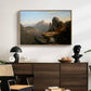 Scene from “The Last of the Mohicans”, 1827 - Floater Framed Canvas Print