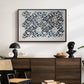 Watercolour for Printed Fabric Design: Wey, c. 1882-1883 - Floater Framed Canvas Print