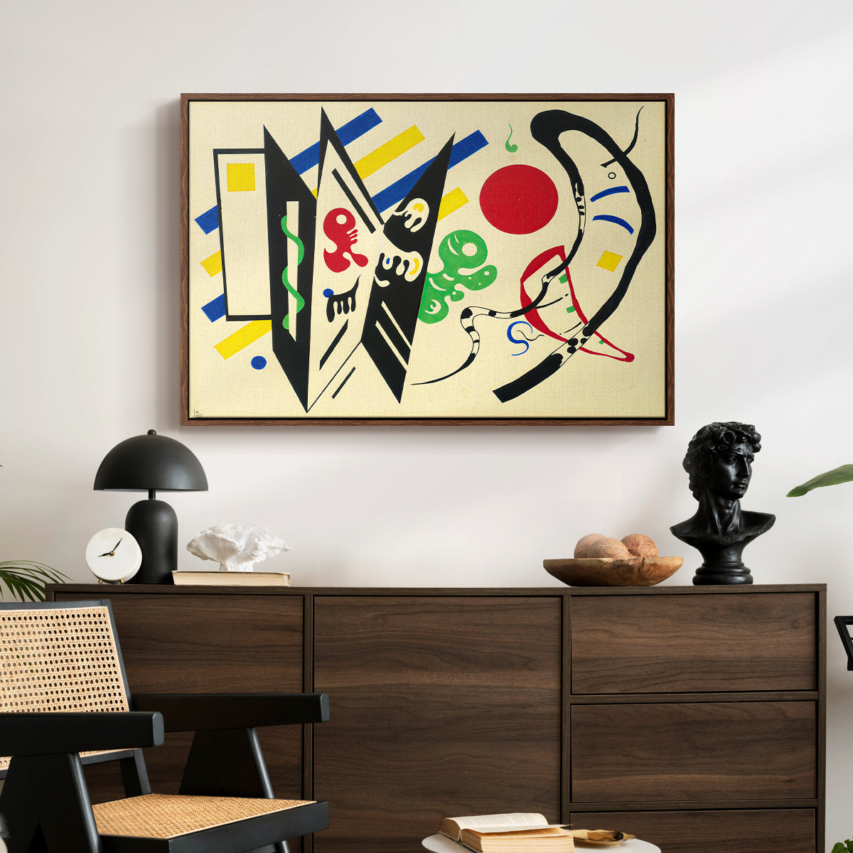 Reciprocity (Réciproque), 1935 - Floater Framed Canvas Print