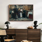 Kissing the Relic, 1893 - Floater Framed Canvas Print