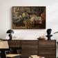 The Meal (De maaltijd), c. 1885 - Floater Framed Canvas Print
