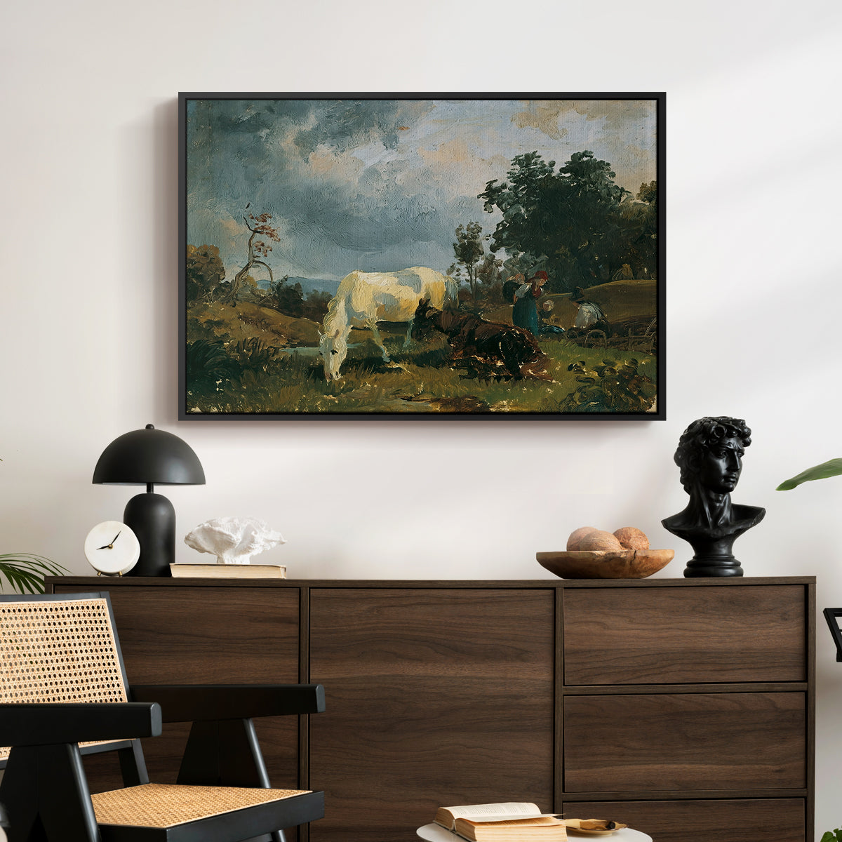 A Mold on the Heath, c. 1830 - Floater Framed Canvas Print