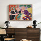The Conversation, 1938 - Floater Framed Canvas Print