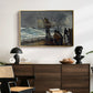 The Signal of Distress, c. 1896 - Floater Framed Canvas Print