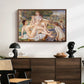 The Large Bathers, 1884-1887 - Floater Framed Canvas Print