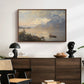 Traunsee, 1871 - Floater Framed Canvas Print