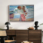 After Bathing, 1915 - Floater Framed Canvas Print