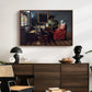 The Glass of Wine, c. 1660 - Floater Framed Canvas Print