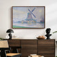 Mill of Edam (Moulin d'Edam), 1896 - Floater Framed Canvas Print