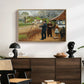 L. A. Ring Painting near Aasum Smithy, 1893 - Floater Framed Canvas Print