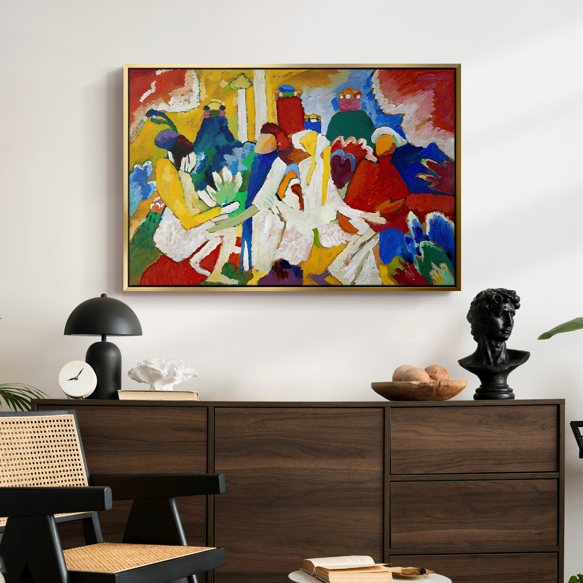 Oriental, 1909 - Floater Framed Canvas Print