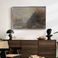 Rheinfels Looking to Katz and Gourhausen, 1817 - Floater Framed Canvas Print