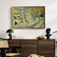 The Large Plane Trees (Road Menders at Saint-Rémy), 1889 - Floater Framed Canvas Print