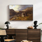 Lledr Valley in Wales, 1864 - Floater Framed Canvas Print