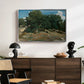 Fontainebleau: Oak Trees at Bas-Bréau, c. 1830-1835 - Floater Framed Canvas Print