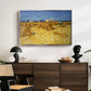 Wheat Field with Sheaves (Harvest in Provence), 1888 - Floater Framed Canvas Print