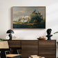 The Hay Wagon (Der Heuwagen), 1824 - Floater Framed Canvas Print