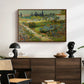 Garden at Arles, 1888 - Floater Framed Canvas Print