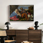 The Holy Family with a Shepherd, c. 1510 - Floater Framed Canvas Print