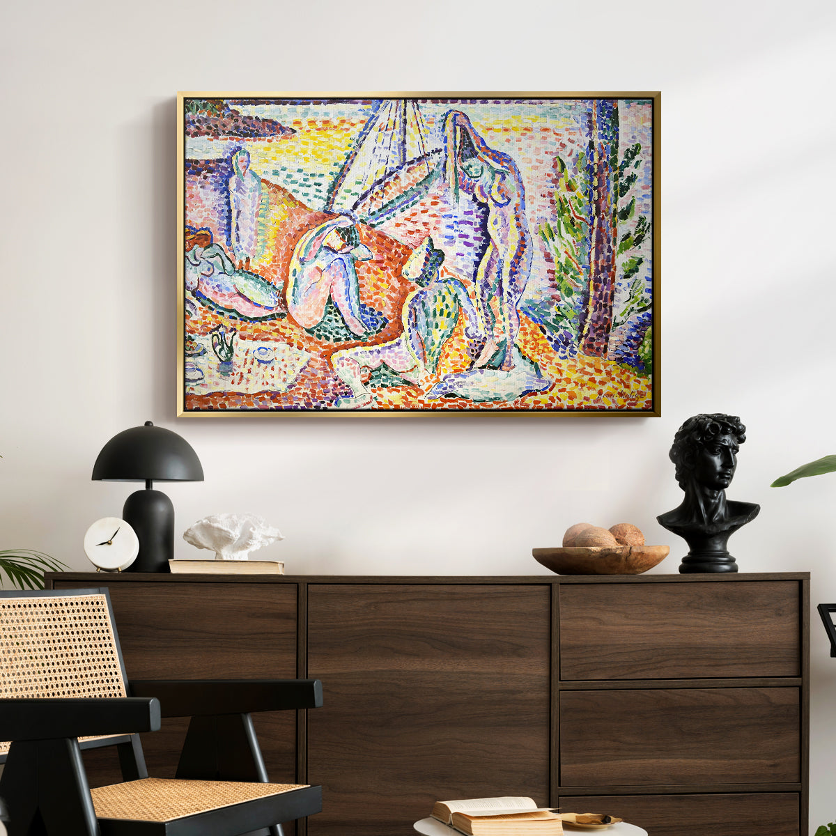 Luxe, Calme et Volupté, 1904 - Floater Framed Canvas Print