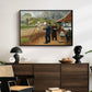L. A. Ring Painting near Aasum Smithy, 1893 - Floater Framed Canvas Print