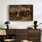 The Flight of Madeline and Porphyro, 1848 - Floater Framed Canvas Print