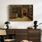 The Old Inn 'Het Loodshuis' in Antwerp, 1877 - Floater Framed Canvas Print