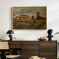 The Potato Harvest, c. 1875 - Floater Framed Canvas Print