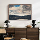 The Lone Boat, North Woods Club, Adirondacks, 1892 - Floater Framed Canvas Print