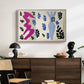 The Knife Thrower (Le lanceur de couteaux), from Jazz, 1947 - Floater Framed Canvas Print