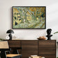 The Large Plane Trees (Road Menders at Saint-Rémy), 1889 - Floater Framed Canvas Print