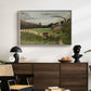 The Chair Factory at Alfortville, 1897 - Floater Framed Canvas Print