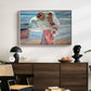 After Bathing, 1915 - Floater Framed Canvas Print