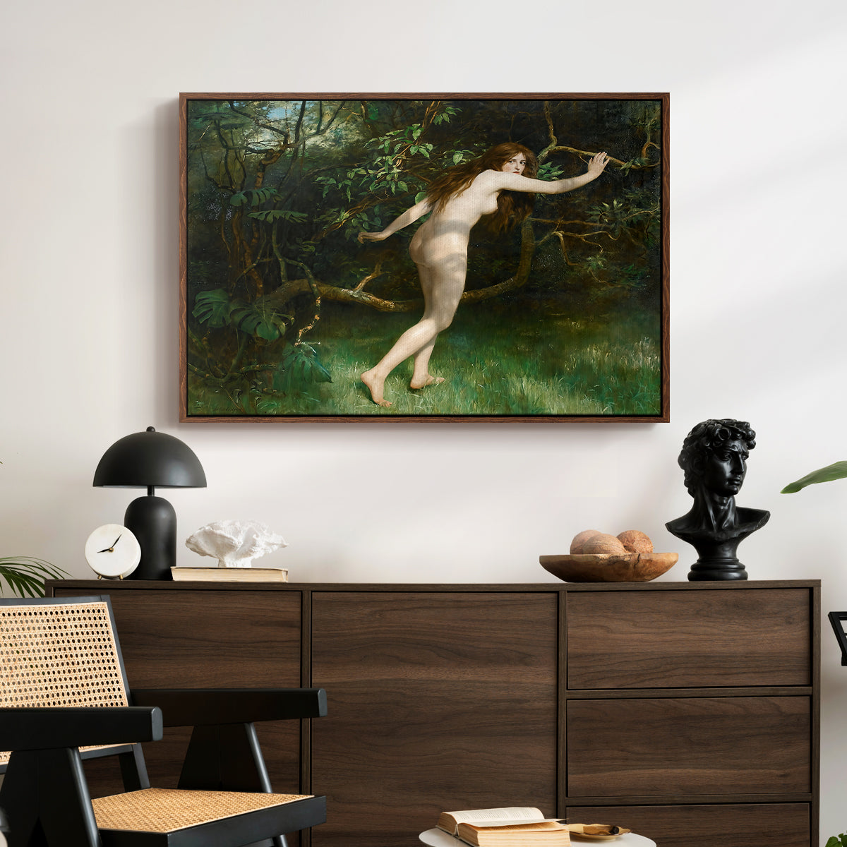 Eve, 1911 - Floater Framed Canvas Print