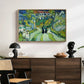 Stairway at Auvers, 1890 - Floater Framed Canvas Print